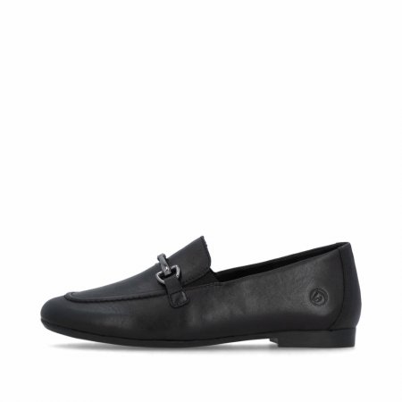 Remonte Damen Loafer - Schwarz
