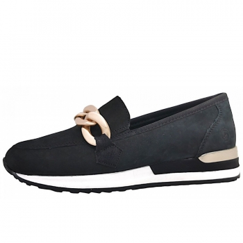 Remonte Columbo/Namur Slipper in 02 Schwarz