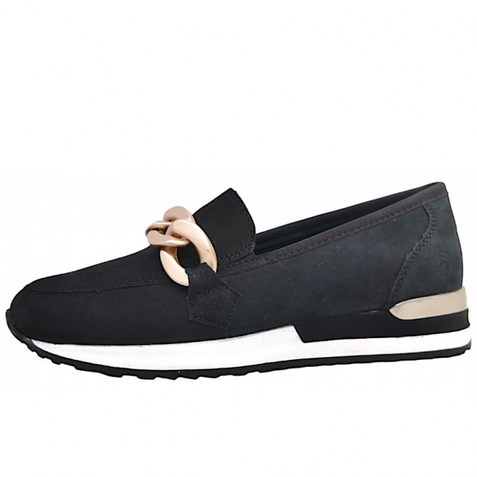 Remonte Columbo/Namur Slipper in 02 Schwarz