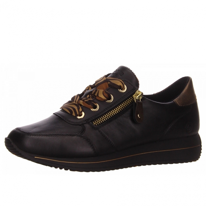 Remonte Schnürer in schwarz