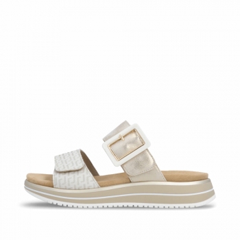 Remonte Damen Pantoletten - Metallic