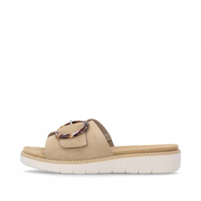 Remonte Damen Pantoletten - Beige