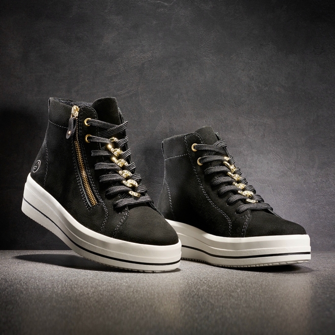 Remonte Damen Sneaker - Schwarz