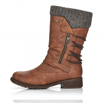 Remonte Damen Hochschaftstiefel - Braun