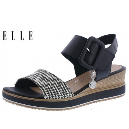 Remonte Sandalette in schwarz