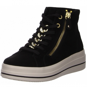 Remonte Stiefel in schwarz