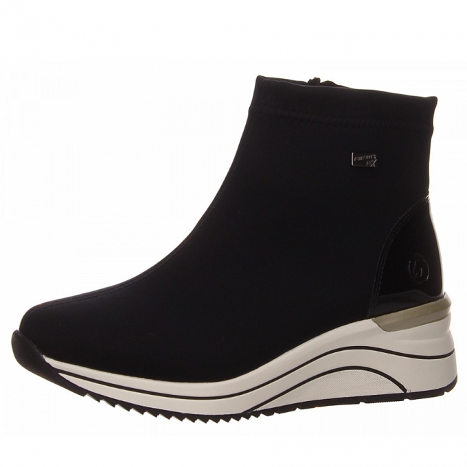 Remonte Stiefelette in schwarz