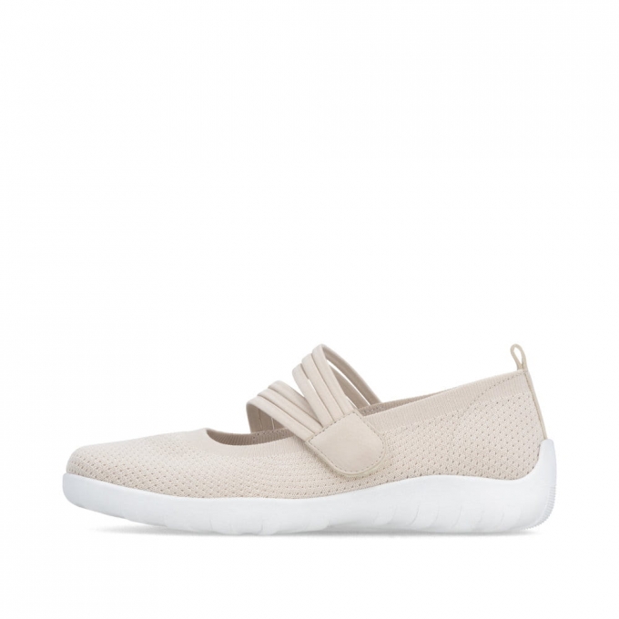 Remonte Damen Ballerinas - Beige