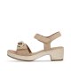 Remonte Damen Riemchensandaletten - Beige
