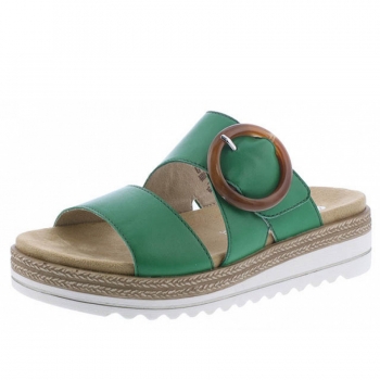 Remonte Pantolette in grün