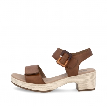 Remonte Damen Riemchensandaletten - Braun