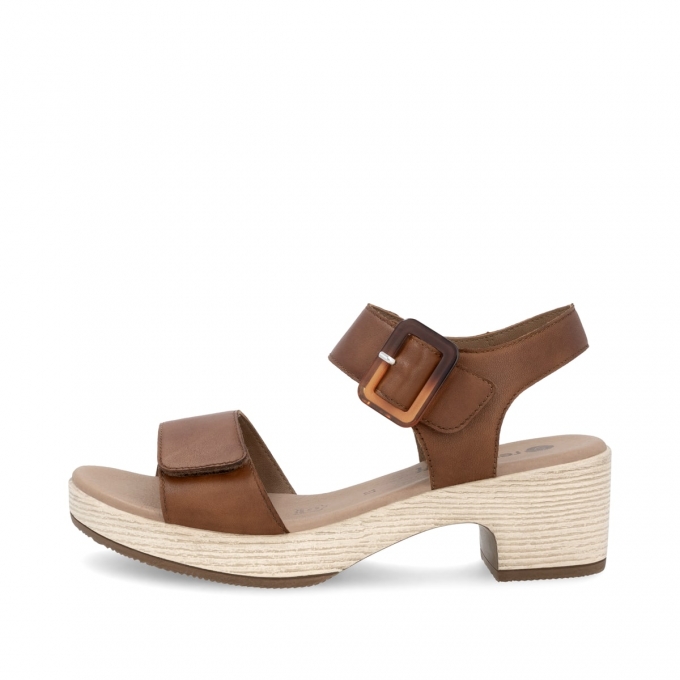 Remonte Damen Riemchensandaletten - Braun