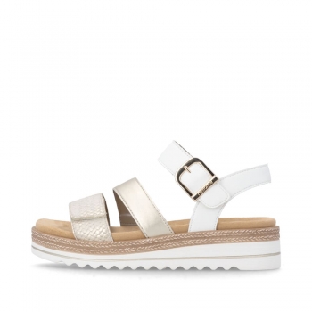 Remonte Damen Riemchensandalen - Gold