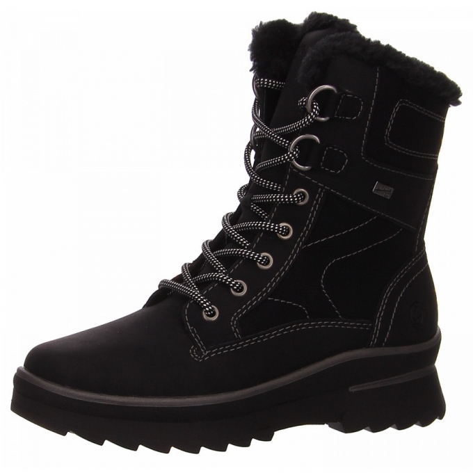Remonte Stiefel in schwarz