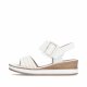 Remonte Damen Keilsandaletten - Weiss Remonte Damen Keilsandaletten - Weiss