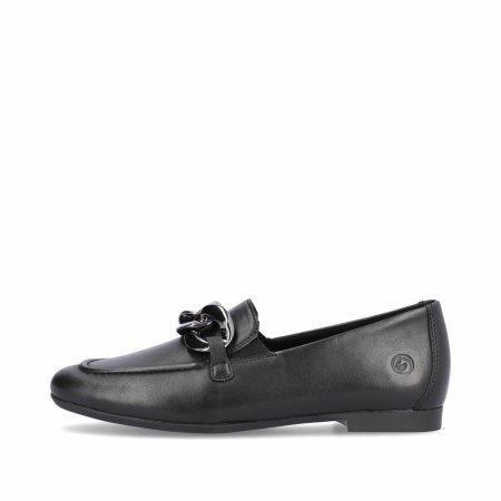 Remonte Damen Loafer - Schwarz