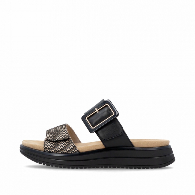 Remonte Damen Pantoletten - Schwarz