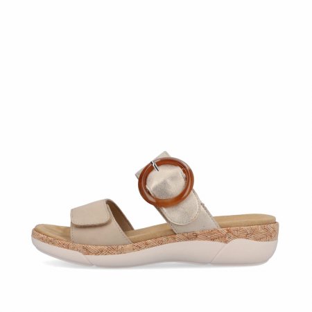 Remonte Damen Pantoletten - Beige