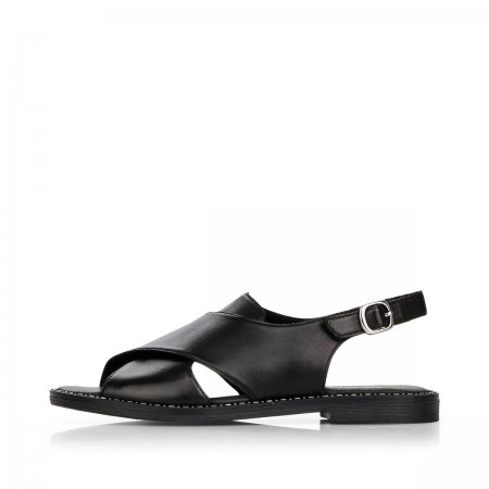 Remonte Damen Riemchensandalen - Schwarz
