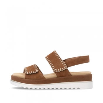 Remonte Damen Riemchensandalen - Braun