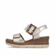 Remonte Damen Keilsandaletten - Metallic Remonte Damen Keilsandaletten - Metallic