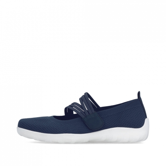 Remonte Damen Ballerinas - Blau