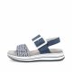 Remonte Damen Riemchensandalen - Blau Remonte Damen Riemchensandalen - Blau