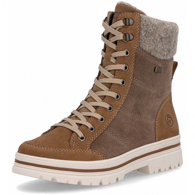 Remonte damen schnürstiefel Stiefel in braun