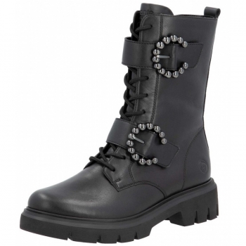 Remonte Schnürstiefel in schwarz