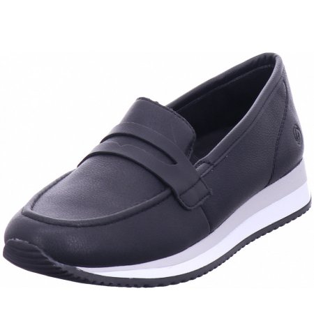 Remonte Slipper in schwarz