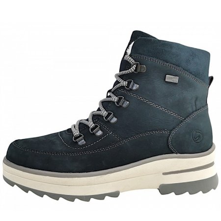 Remonte Schnürstiefel in 14- Pazifik/Bianco