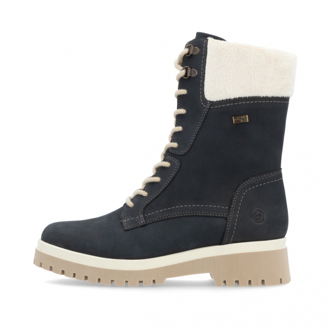 Remonte Damen Hochschaftstiefel - Blau