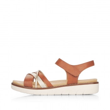 Remonte Damen Riemchensandalen - Braun