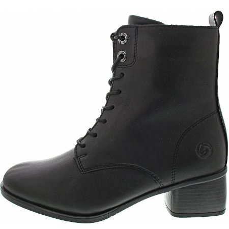 Remonte Schnürstiefel in schwarz