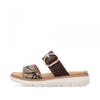 Remonte Damen Pantoletten - Braun