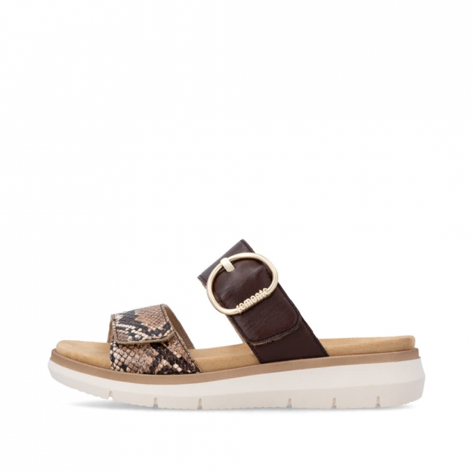 Remonte Damen Pantoletten - Braun