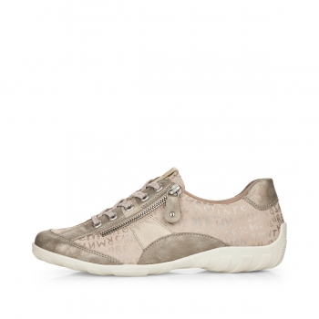 Remonte Damen Schnürschuhe - Beige