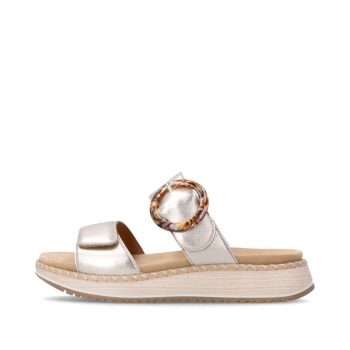 Remonte Damen Pantoletten - Metallic