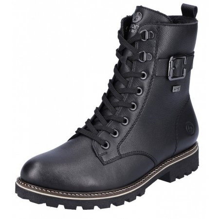 Remonte Schnürstiefel in schwarz