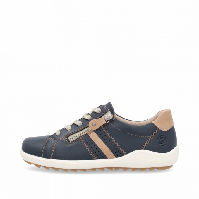 Remonte Damen Schnürschuhe - Blau