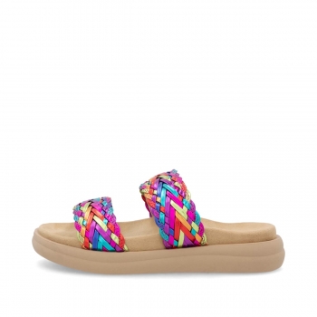 Remonte Damen Pantoletten - Bunt