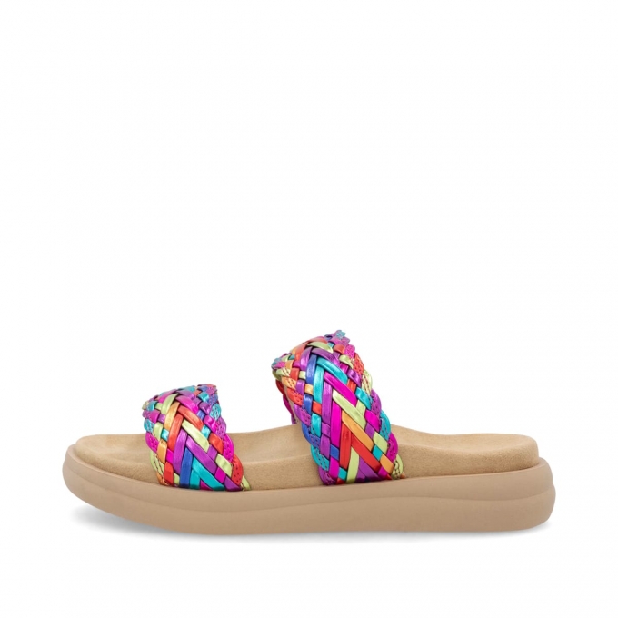 Remonte Damen Pantoletten - Bunt