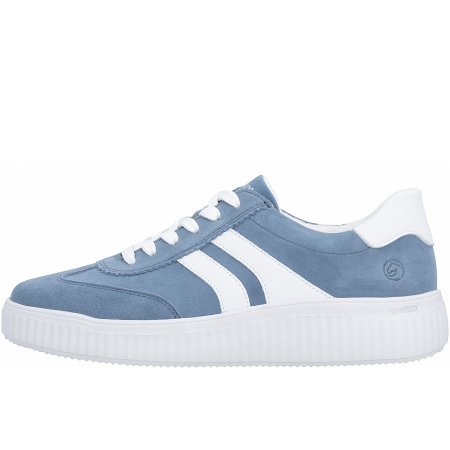 Remonte sportlicher Schnürer in blau kombi 14