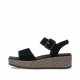 Remonte Damen Riemchensandalen - Schwarz Remonte Damen Riemchensandalen - Schwarz