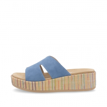 Remonte Damen Pantoletten - Blau