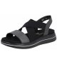 Remonte Sandale in nero schwarz