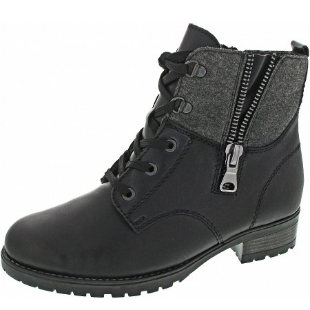 Remonte Stiefel in schwarz kombi