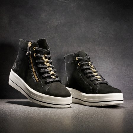 Remonte Damen Sneaker - Schwarz