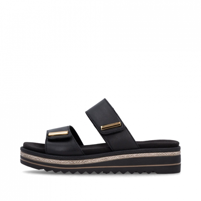 Remonte Damen Pantoletten - Schwarz