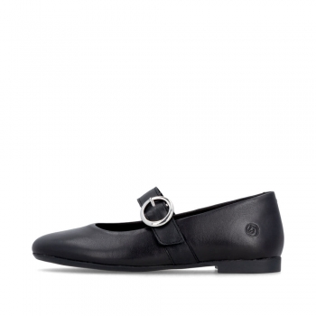 Remonte Damen Ballerinas - Schwarz